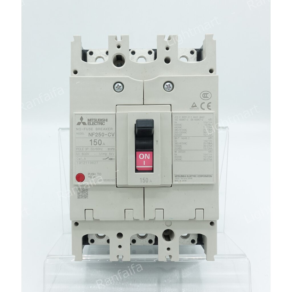 เบรกเกอร์ 3P-250CV-150A (25kA) Mitsubishi