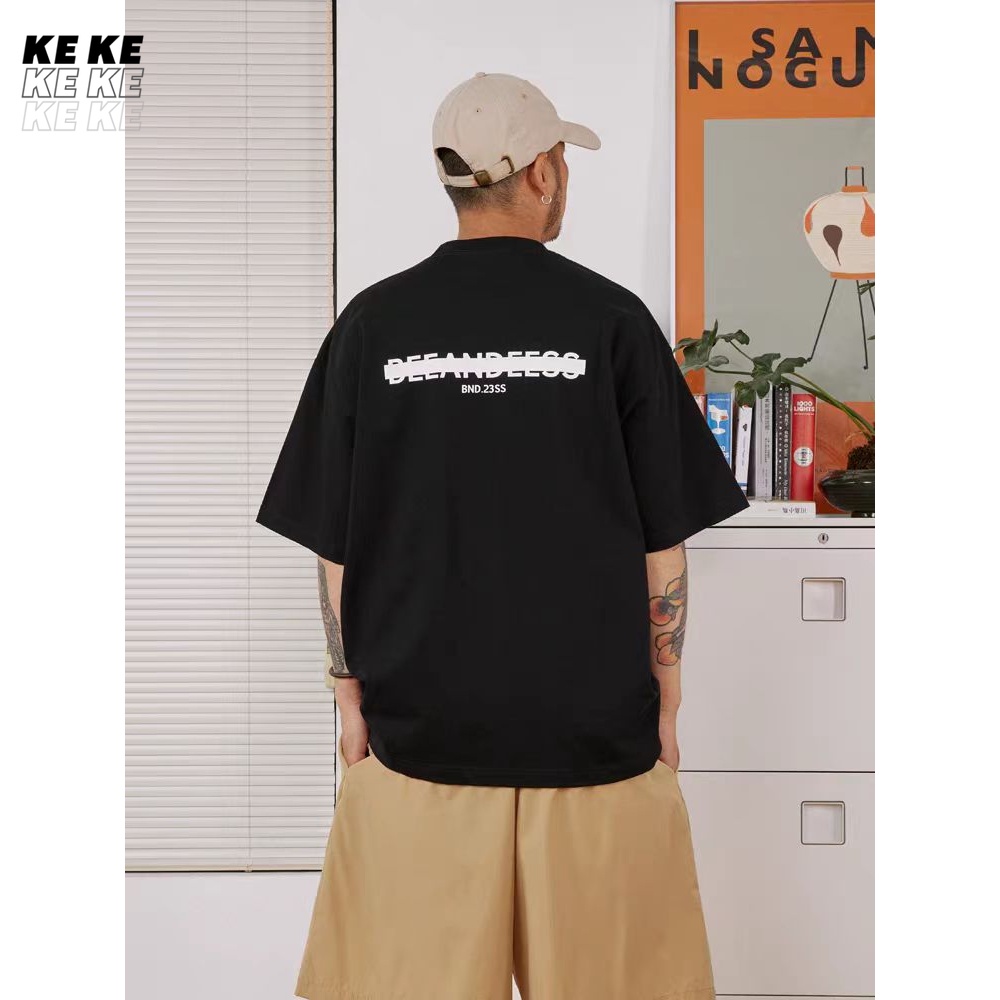 สินค้าขายดี! เสื้อยืดผู้ชายผู้หญิง เสื้อยืดoversize ผ้าคอตตอน ลาย"BND.23SS" เนื้อผ้าเกรดพรีเมียม ผ้า