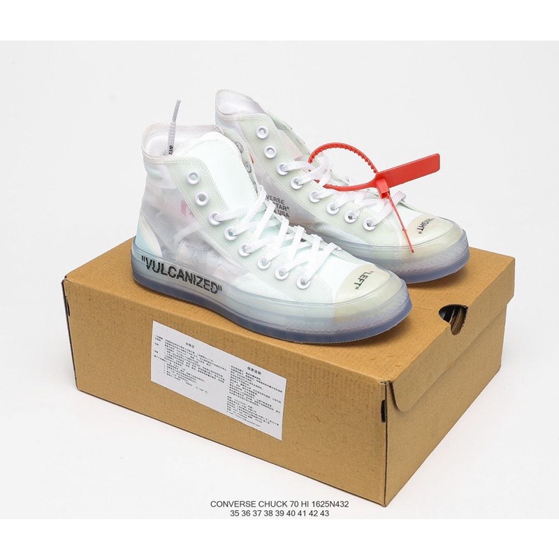 Off White off White x Converse Chuck Taylor 1970s 1.0 men casual sneakers premium shoes -36-43 euro