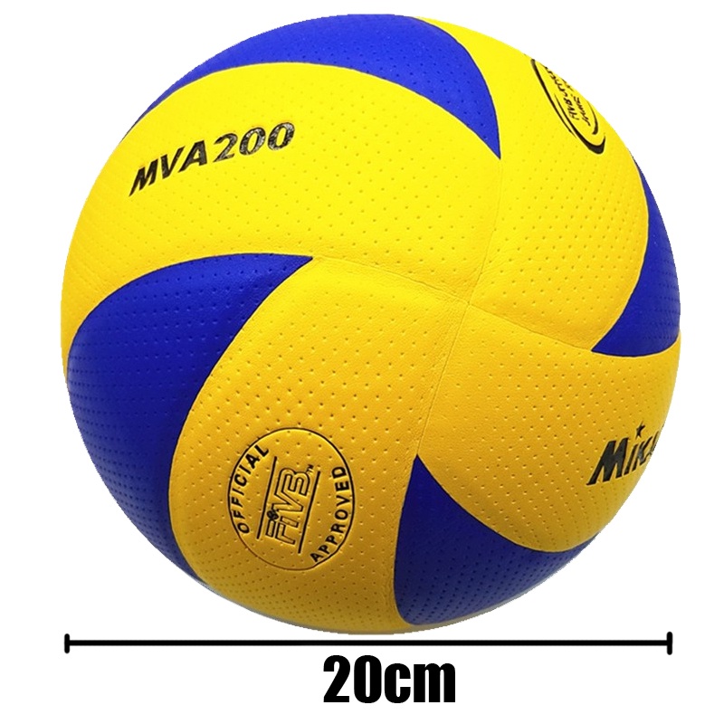 วอลเลย์บอล ลูกวอลเลย์บอล รองเท้าวอลเลย์บอล ลูกวอลเลย์บอล FIVB Official Original Mikasa MVA200