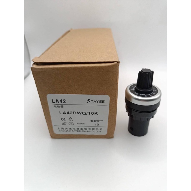 สุดคุ้ม LA42DWQ-22 วอลุ่ม Potentiometer ความต้านทานแบบปรับได้ ไววาว Resistance Value 1K 2K 5K 10K 20K 50K 100K 200K 500K