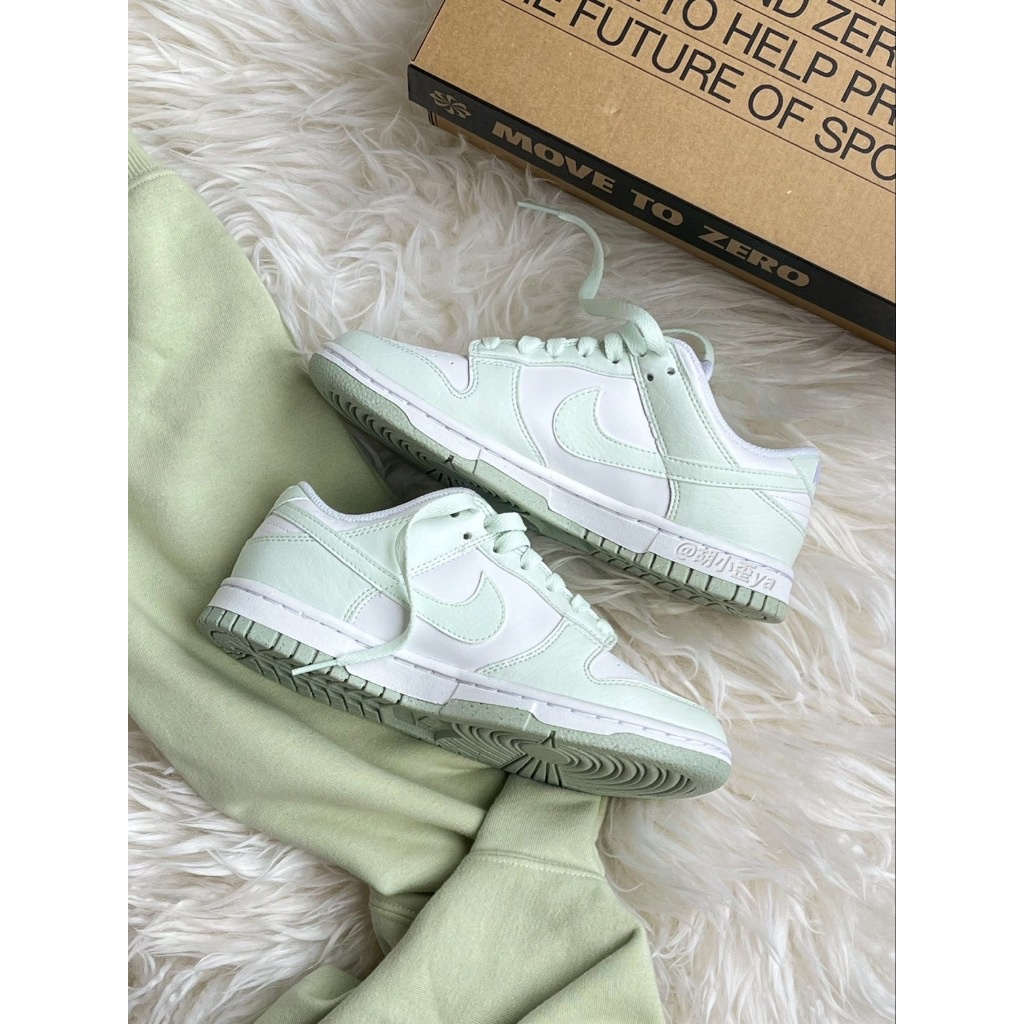 Nike Dunk Low Retro Next Nature "White Mint" ผ้าใบ ลำลอง รองเท้า new