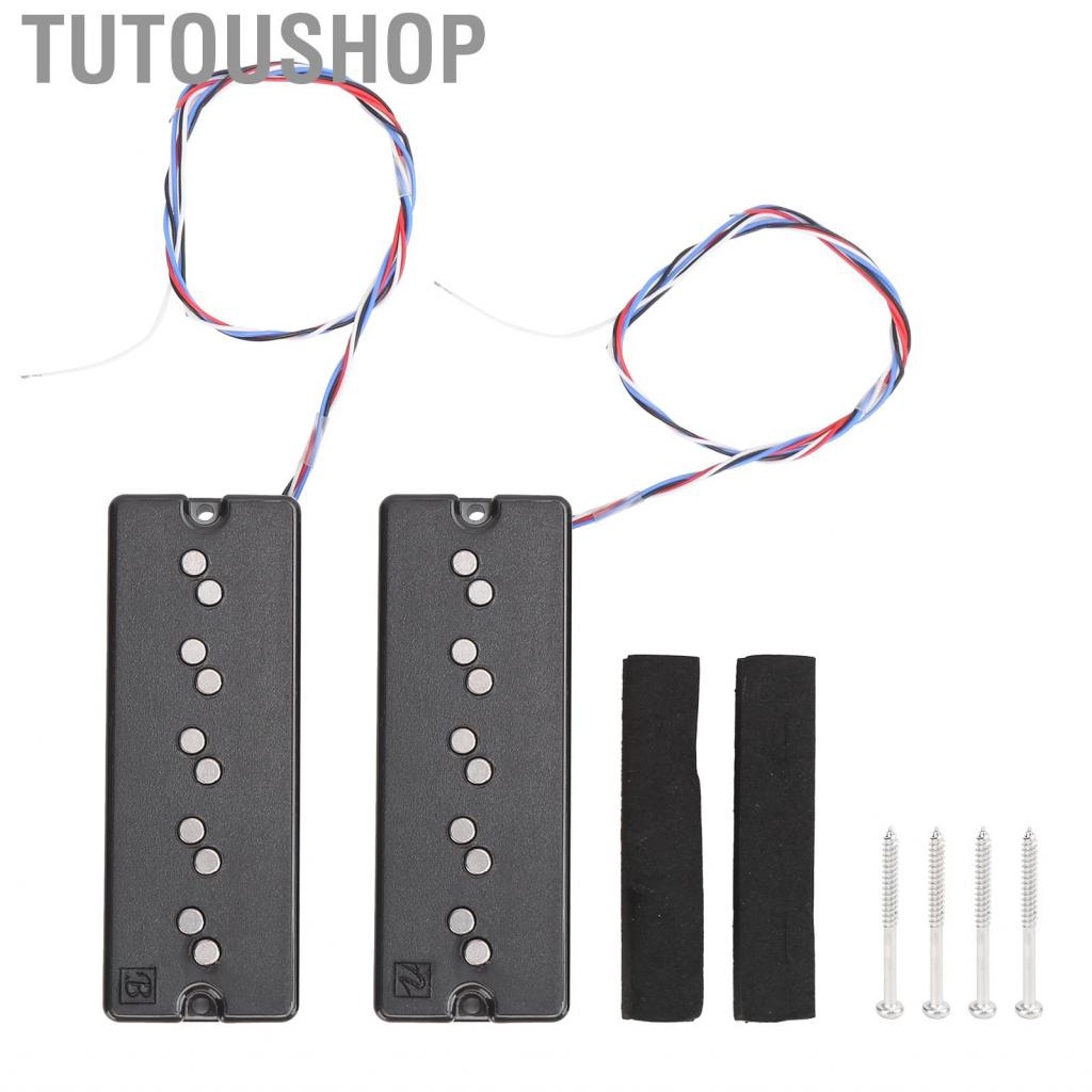 Tutoushop Double 5‑String Guitar Bass Pickup for Instrument Equipment