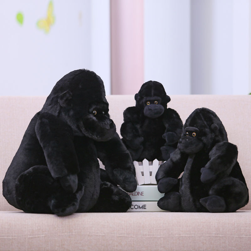 ตุ๊กตากอลิล่า ของเล่นตุ๊กตา ชิมแปนซี แบบนิ่ม เหมือนจริง ของขวัญวันเกิด
