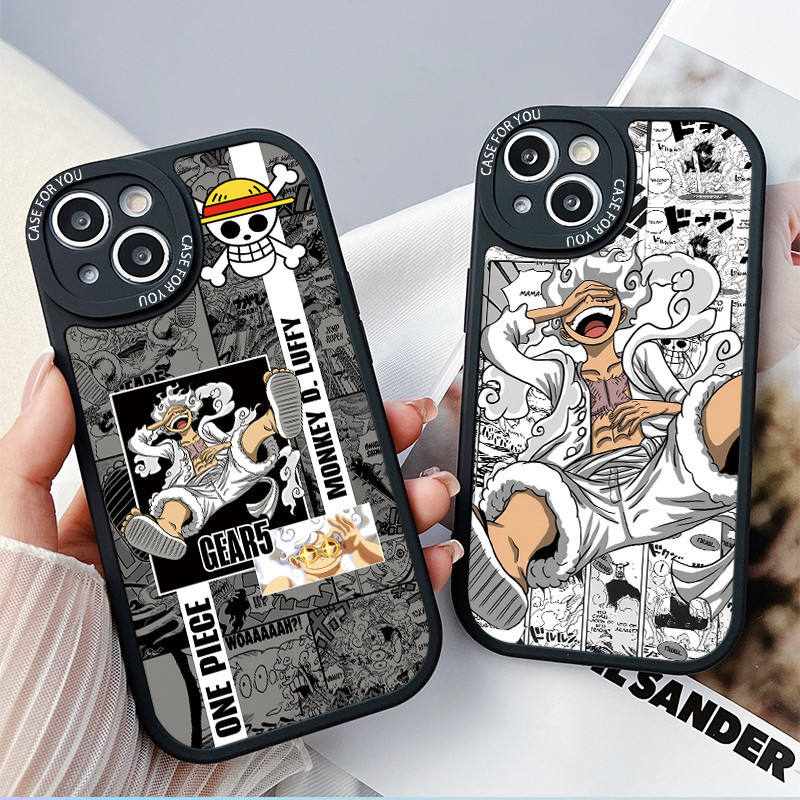 เคสซิลิโคนนิ่ม ลายวันพีช Nika Luffy สําหรับ Xiaomi 13 12T 10T 8 Lite Redmi 10A 9A 9C Note 7 11 12 Pro Plus POCO X6 X5 X3 GT M4 M3 F4 F3 F2 | Xmd P136