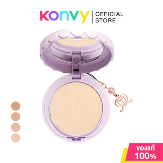 Bisous Bisous Miracle Blooming Anti-Aging Powder Pact SPF30/PA+++ 12g บีซูบีซู แป้งผสมรองพื้น