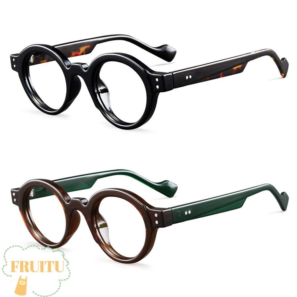 แว่นตาอ่านหนังสือ ผลไม้,กรอบขนาดเล็กป้องกันดวงตาแว่นสายตายาว,วินเทจพีซีแว่นตาเบาเบาสําหรับผู้ชายผู้หญิง