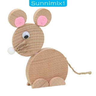 [Sunnimix1] จิ๊กซอว์ไม้ รูปสัตว์ 3D เสริมพัฒนาการเด็ก DIY