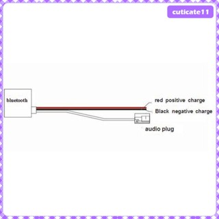 [Cuticate1] อะแดปเตอร์สายเคเบิลเสียงบลูทูธ USB สําหรับรถยนต์ A4 A5 A6