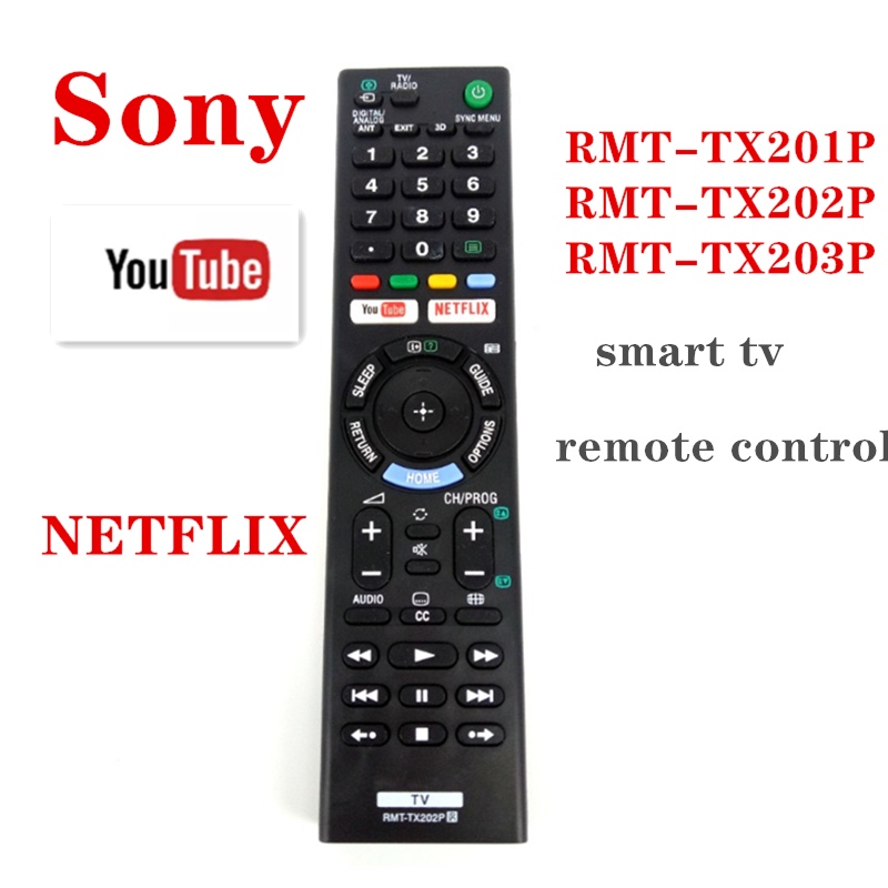 ใหม่ Replacment สําหรับ Sony RMT-TX201P RMT-TX202P LCD TV รีโมทคอนโทรล RMT-TX202P RMT-TX203P RMT-TX3