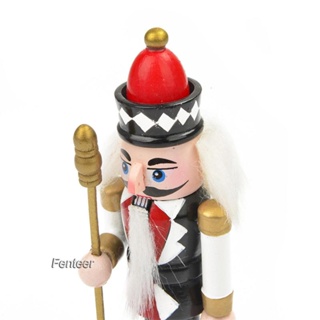 [Fenteer] ฟิกเกอร์ทหาร Nutcracker ขนาด 14 ซม. สําหรับตกแต่งบ้าน เทศกาลเด็ก 3 ชิ้น