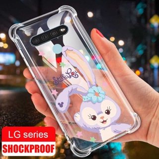 เคสโทรศัพท์มือถือ เจลลี่คริสตัลใส กันกระแทก สําหรับ LG K51 K51s K41s K61 Q51 K50 K50s K40s K42 K52 K62 K92 5G K22