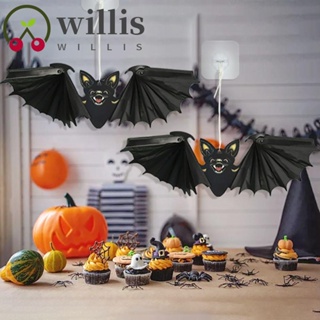 Willis พร็อพจี้ฮาโลวีน สําหรับแขวนตกแต่งบ้าน ในร่ม และกลางแจ้ง 1 2 ชิ้น