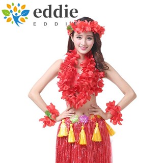 26edie พวงมาลัยสร้อยคอ ชายหาด ปาร์ตี้ ของขวัญ สไตล์ฮาวาย สําหรับผู้หญิง ที่คาดผม