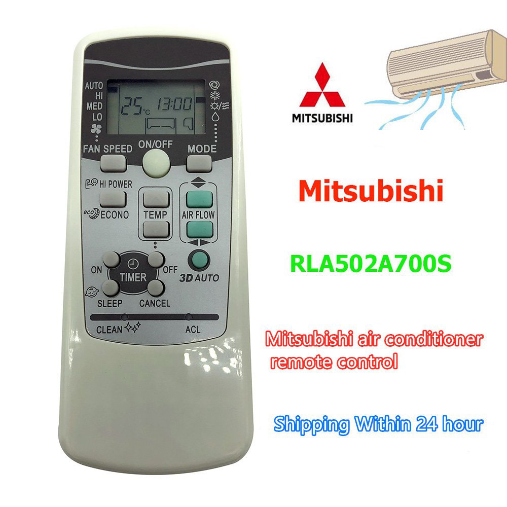 ใหม่ RKX502A001 สําหรับเครื่องปรับอากาศ mitsubishi รีโมทคอนโทรลสําหรับ RKX502A001G RKX502A001C RKX50