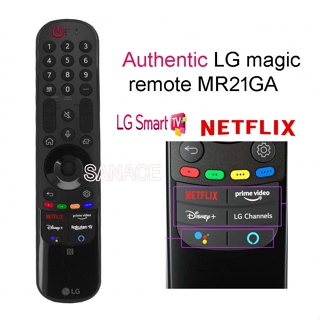 รีโมตคอนโทรล LG Magic mr21gcmr21n mr21ga พร้อม NFC สําหรับ LG Smart TV 2021 สามารถเปลี่ยนได้สําหรับ mr0a