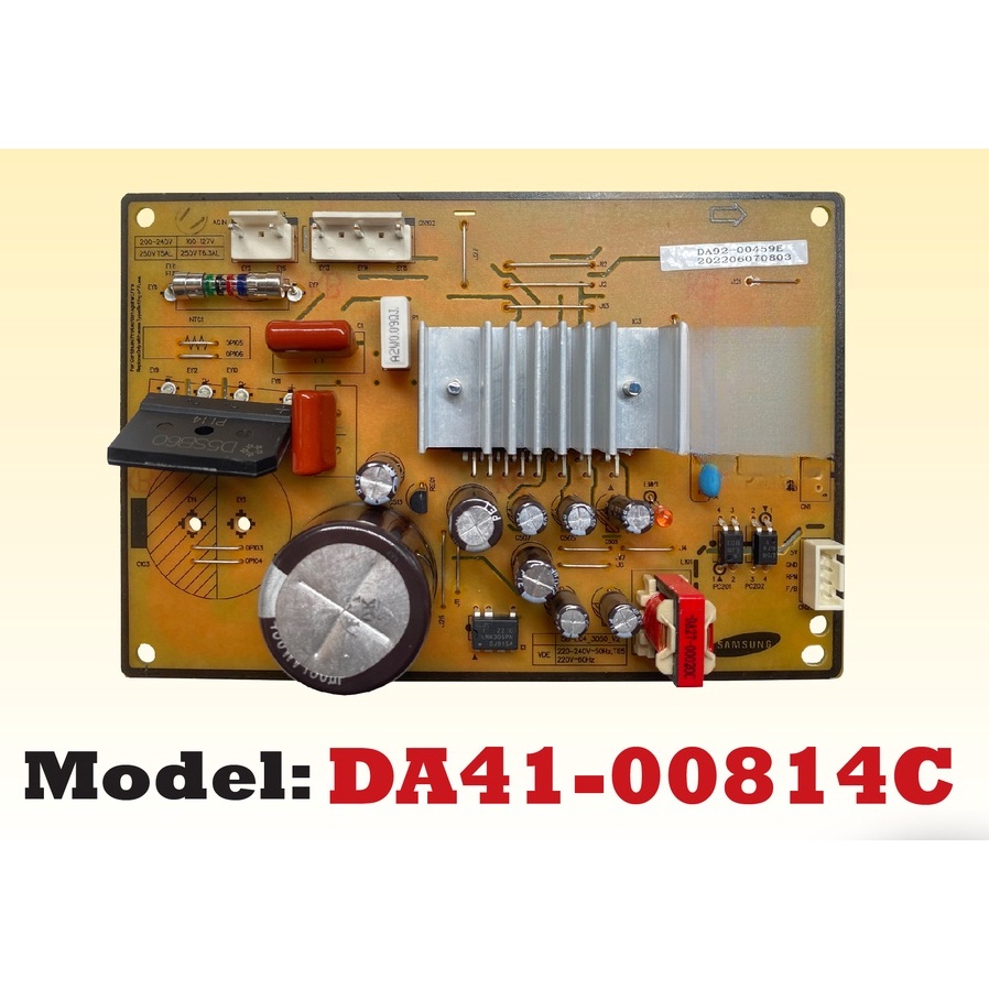 DA41-00814C / DA92-459Y SAMSUNG RESERATOR INVERTER PCB BOARD RT53H6670SL RT38FEACDSL RT38K5062GL RT4