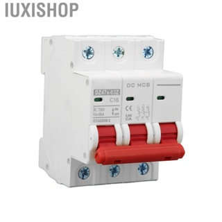 Iuxishop 3P DC Circuit Breaker 6000A Breaking  Mini Safe 16A 750V