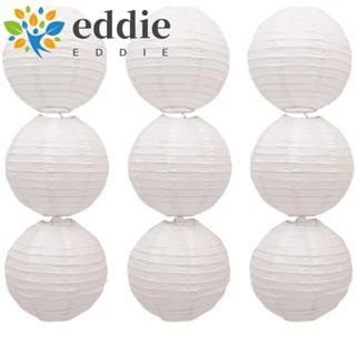 26edie โคมไฟกระดาษ สีขาว สไตล์จีน 10 15 20 25 30 35 40 ซม. สําหรับแขวนตกแต่งปาร์ตี้ เทศกาล