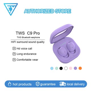 หูฟังบลูทูธ TWS C9 Pro หูฟังบลูทูธไร้สาย มีระบบตัดเสียงรบกวน รองรับบลูทูธ5.3 มีระบบสัมผัส รองรับมือถือทุกรุ่น