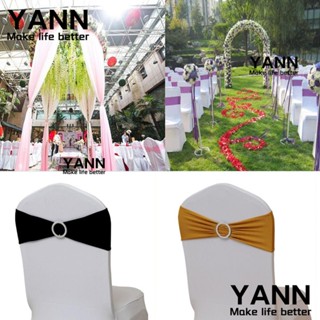 Yann1 ริบบิ้นโบว์ สําหรับตกแต่งเก้าอี้งานแต่งงาน 10 ชิ้น ต่อชุด