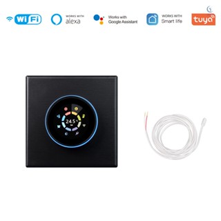 Xiaomiyoupin)tuya ลูกบิดควบคุมอุณหภูมิน้ํา ไฟฟ้า อเนกประสงค์ หน้าจอดิจิทัล Wifi สําหรับ Alexa and Go