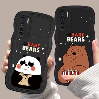 เคสโทรศัพท์มือถือ แบบนิ่ม ลายการ์ตูนหมีแพนด้า สําหรับ Vivo Y17 Y15 Y12 Y20 Y21 Y50 Y30 Y19 Y91 Y81 Y65 V5 V9 V11 V15 V20 V23 V23e V25 V27 V27e T1 S1 iQOO Z7 Z7x 11 | Dbl 18