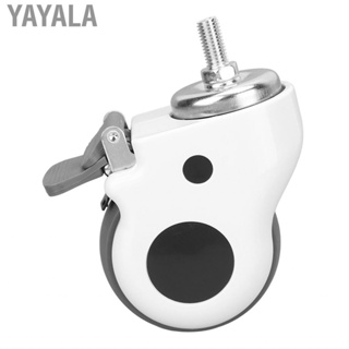 Yayala 3in/4in Universal Wheel Quiet High Speed Rotating Heavy Duty Swirl Casters for Hospital Beds Patients