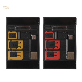 Yxa ที่ใส่ซิมการ์ด สากล สําหรับ Nano Micro SIM Card TF Memory Card Reade