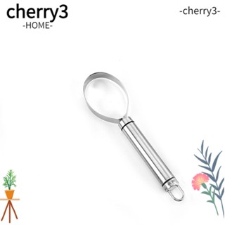 Cherry3 เครื่องปอกเปลือกผลไม้ สเตนเลส ทนทาน ประหยัดแรง ทนทาน แกนสีเงิน สําหรับแตงโม