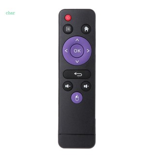 Char รีโมตคอนโทรล IR แบบเปลี่ยน สําหรับเครื่องเล่นมีเดีย MX9 RK3328 Android Smart TV Box