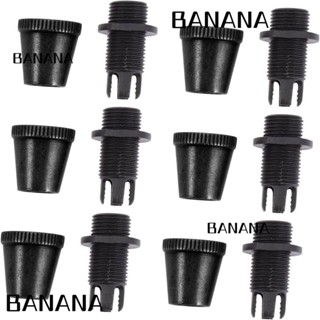 Banana1 คลิปหนีบสายไฟ โคมไฟระย้า สีดํา 6 ชิ้น