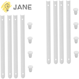 Jane รางเลื่อนลิ้นชัก เฟอร์นิเจอร์ สีขาว 8 ชิ้น