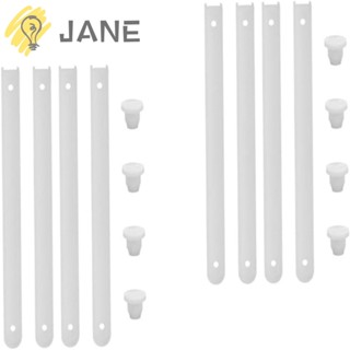 Jane รางเลื่อนลิ้นชัก เฟอร์นิเจอร์ สีขาว 8 ชิ้น