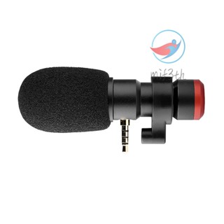 Andoer MIC06 ไมโครโฟน ขนาดเล็ก 3.5 มม. ปลั๊ก TRRS สําหรับสมาร์ทโฟน บันทึกวิดีโอ ไลฟ์สด ร้องเพลง แชทออนไลน์ ขายดี 1