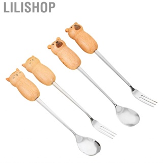 Lilishop Coffee Mixing Tool  Rustproof Cute Wide Application Blending Stainless Steel for Home
