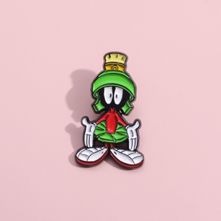 เข็มกลัด รูปการ์ตูน Marvins Martians Enamel Pins เหมาะกับของขวัญ สําหรับเพื่อน