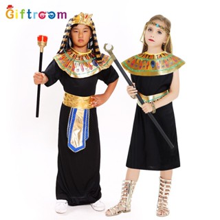 [0715]SHWZ-COS-G European and American Black Sacrifice Egyptian Pharaoh Princess Role Cosplay Clothes Stage Performance Props Clothing, Halloween Cosplay NOTZ