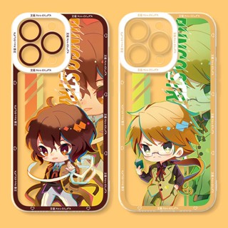 เคสโทรศัพท์มือถือ แบบนิ่ม ลายการ์ตูนอนิเมะ Bungo Stray Dogs น่ารัก สําหรับ OPPO