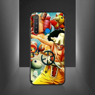 สําหรับ Realme 1 2 3 3i 5S 5i 6i 5 6 Pro เคสโทรศัพท์ซิลิโคน TPU แบบนิ่ม ลายการ์ตูนลูฟี่ กันกระแทก