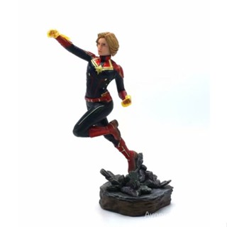 โมเดลฟิกเกอร์ Avengers Brazil Factory 1/10 Captain Marvel ของเล่นสําหรับเด็ก