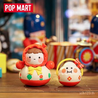 [พร้อมส่ง] Popmart BOBO COCO ฟิกเกอร์กล่องปริศนา 5VO3 สไตล์เรโทร สําหรับตกแต่งบ้าน ออฟฟิศ