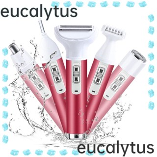 Eucalytus1 5 in 1 เครื่องโกนหนวดไฟฟ้า ผม บิกินี่ ขา สําหรับผู้หญิง