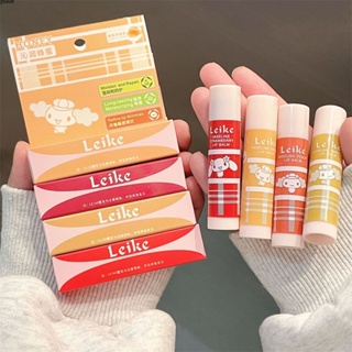 LEIKE Lamb Crayon ลิปสติก Mirror Moisturizing Black Tea Water Light ลิปสติกเครื่องสำอางแต่งหน้า puueqg