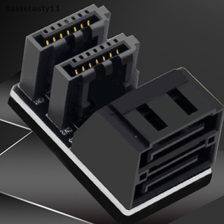 Ta อะแดปเตอร์เมนบอร์ด SATA 7Pin ตัวเมีย เป็น Double 7Pin ตัวผู้ 1 ชิ้น สําหรับเดสก์ท็อป SSD HDD TH