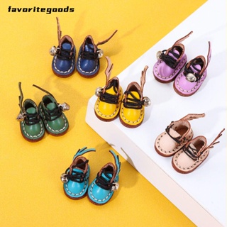 Favoritegoods รองเท้าลําลอง หนังวัวแท้ แฮนด์เมด สําหรับตุ๊กตา obitsu11GSCbody9OB11