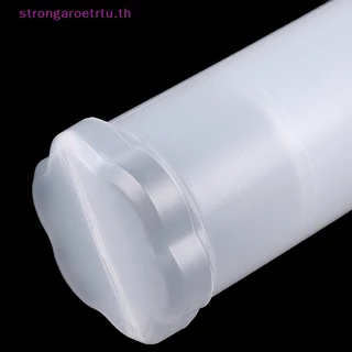 Strongaroetrtu กระบอกรูปร่างอุปกรณ์นักเรียนกล่องดินสอ PP แบบพกพาปรับได้