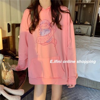 E.ifini  เสื้อกันหนาว เสื้อแขนยาว เสื้อฮู้ด INS casual สบาย trendy  Korean Style ins ทันสมัย fashion A98J7IU 36Z230909