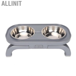 Allinit Raised Dog Bowl Double Bowls Sink Design for Dogs