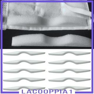 [Lacooppia1] แผ่นสะพานจมูก ป้องกันหมอก สําหรับเด็ก และผู้ใหญ่ 10 ชิ้น